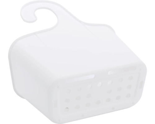 Duschkorb aus Kunststoff mit Haken