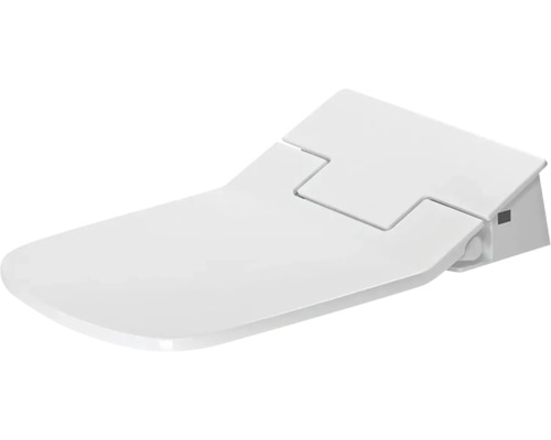 Weißer Toilettensitz