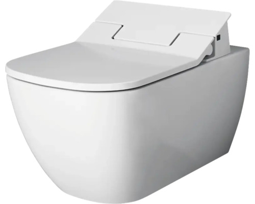 Dusch-WC Komplettanlage Duravit Happy D.2 2550590000 spülrandlos Abgang waagrecht für Sensowash 62 cm weiß