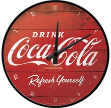 Wanduhr Coca Cola-Logo Ø 31 cm