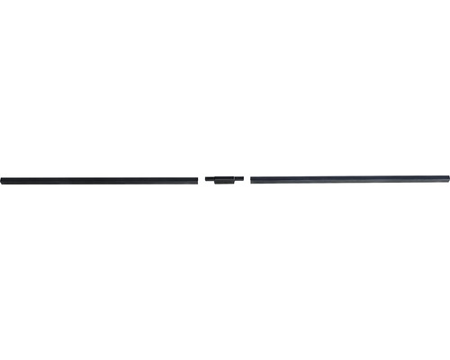 PE-Verbindungsschiene lang CEMO 154x1,5x1,5 cm für PE-Auffangwanne HD schwarz