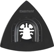 Pattfield Ergo Tools Logo. Dreieckiges Sägeblatt für Multifunktionswerkzeuge.