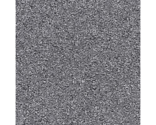 Teppichboden Velours Treviso blaugrau FB75 400 cm breit (Meterware) Nahaufnahme eines grauen Teppichs