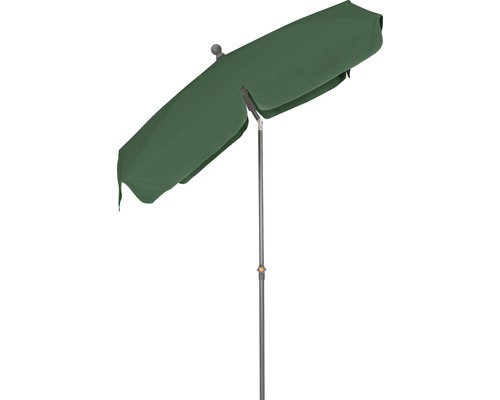 Quadratischer Sonnenschirm mit Metallständer