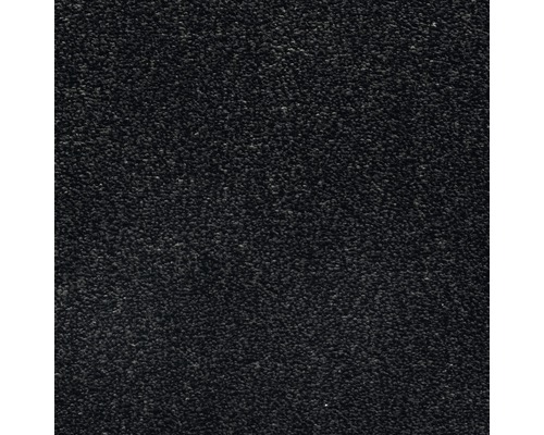 Teppichboden Velours Grace Farbe 78 schwarz 400 cm breit (Meterware)