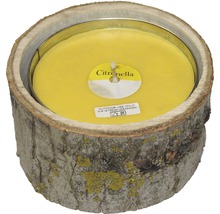 Citronella Kerze im Holzdesign für den Außenbereich