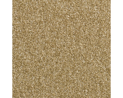 Teppichboden Velours Cavallino beige FB70 400 cm breit (Meterware) Nahaufnahme eines beigen Teppichs
