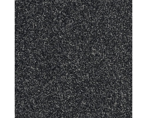 Teppichboden Velours Cavallino anthrazit FB76 400 cm breit (Meterware) Nahaufnahme von Teppichboden