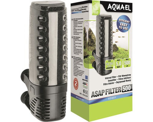 Aquael ASAP Filter 500 Innenfilter mit Verpackung