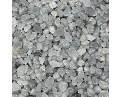 Marmorkiesel Murexin Colorit grob MG 24 nebelgrau 25 kg Dekorative graue Zierkiesel für den Garten