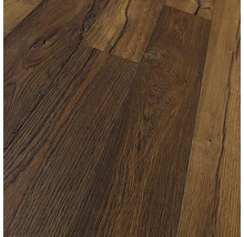 Nahaufnahme von Paneelen mit Holzdekor für den Bodenbereich