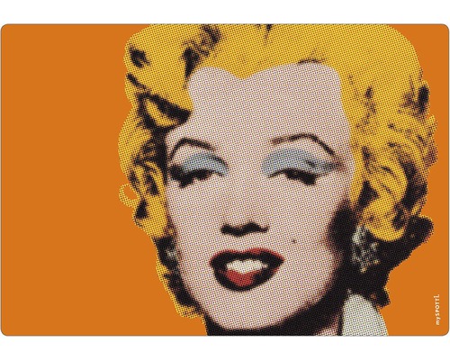 Küchenrückwand mySpotti pop Marylin Monroe 590x410x2 mm Myspotti Marilyn Monroe Schmutzmatte