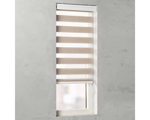 Soluna Doppelrollo D-R10 mit Kassette Wood holz 60x175 cm Soluna Doppelrollo D-R10 mit Kassette Wood holz 60x175 cm