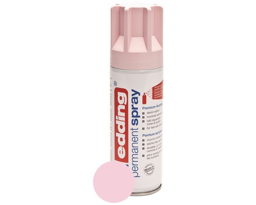 Permanent Spray edding pastellrosa seidenmatt 200 ml