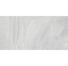 Feinsteinzeug Bodenfliese Varana gris 45x90 cm grau matt
