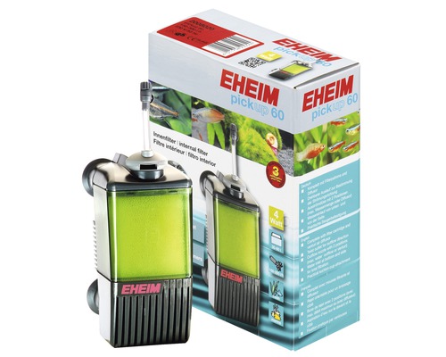 Aquarium-Innenfilter EHEIM pickup 60, 4 W, ca. 150 - 300 l/h für Aquarien bis ca. 60 l