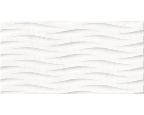 Feinsteinzeug Dekorfliese Varana 32,0x62,5 cm weiß matt