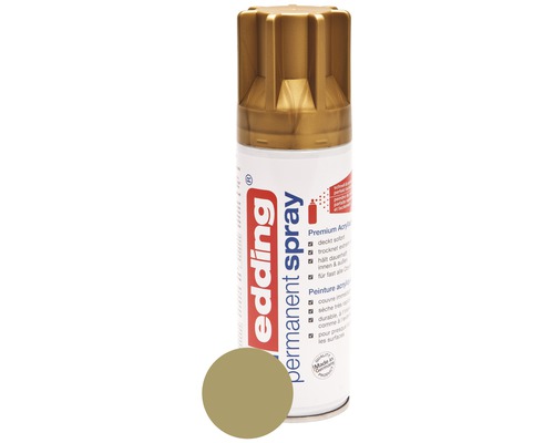 Permanent Spray edding reichgold seidenmatt 200 ml-0