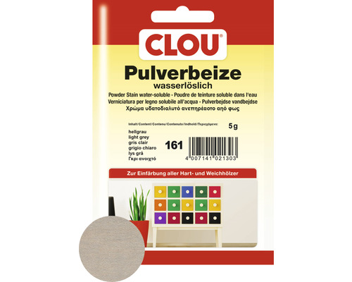 Clou Pulverbeize hellgrau 5 g
