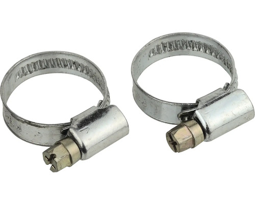 Schlauchklemme 2 Stück, 110-130mm - Stabile Verzinkte Klemmen Für Lüftung