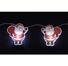 Santa Claus Lichterkette für die Weihnachtsdekoration
