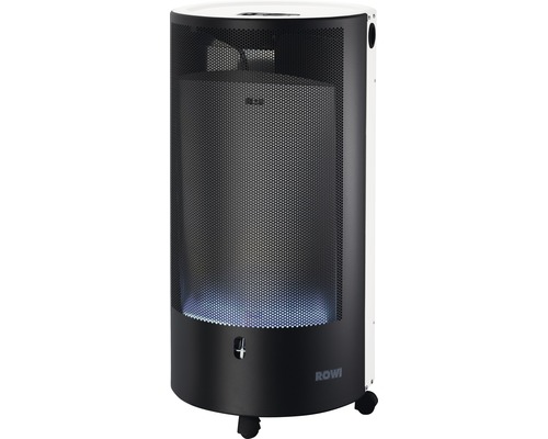 Gas-Heizofen Rowi Blue Flame Pure HGO 4200/2 BFT PURE Premium++ 4,2 kW schwarz/weiß stufenlos regelbar