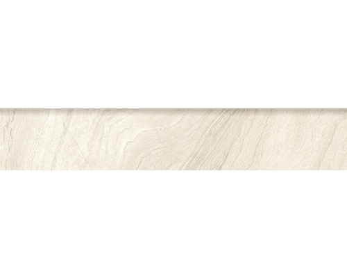 Steinzeug Sockelfliese Varana 8,0x45,0 cm beige