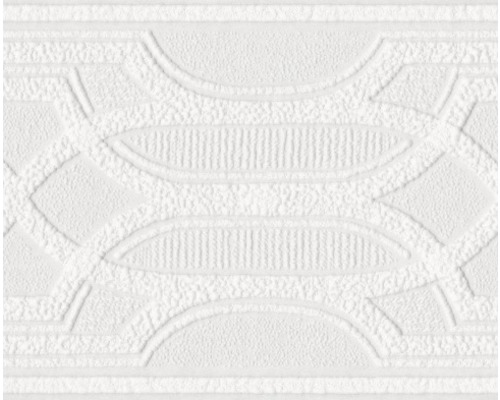 Vlies-Bordüre Marburg Patent Decor Grafisch weiß 10,05 m x 13 cm