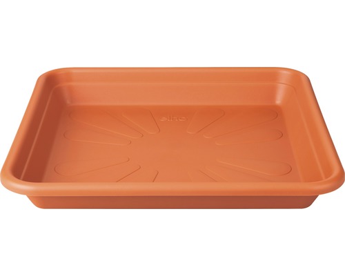 Quadratische Untersetzerplatte für Blumentöpfe