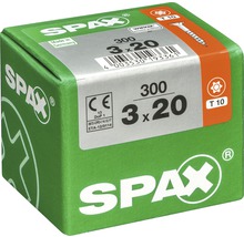 Spax Universalschraube Senkkopf Stahl gehärtet T 10, Holz-Vollgewinde 3x20 mm, 300 Stück-thumb-1