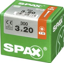 Spax Universalschraube Senkkopf Stahl gehärtet T 10, Holz-Vollgewinde 3x20 mm, 300 Stück-thumb-2