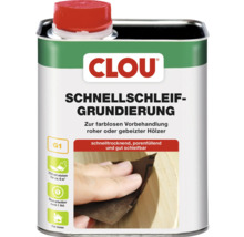 Clou Schnellschleifgrundierung für die farblose Vorbehandlung von rohen oder gebeizten Hölzern in einer 750-Milliliter-Dose