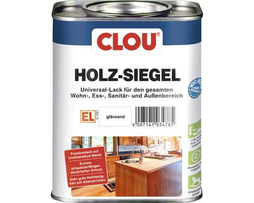 Clou Holzsiegel-Lack glänzend EL 750 ml