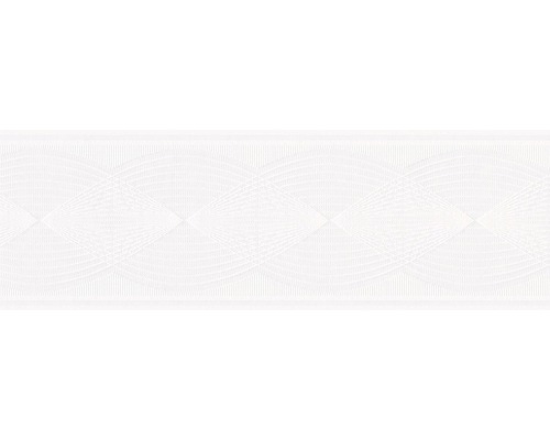 Vlies-Bordüre Marburg Patent Decor Laser Grafisch weiß 5 m x 13 cm
