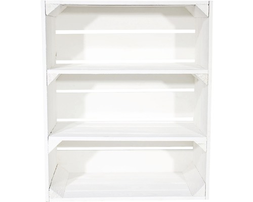 Regal aus Holz mit drei Fächern