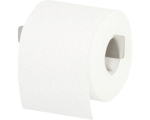 Toilettenpapierrolle an Halterung