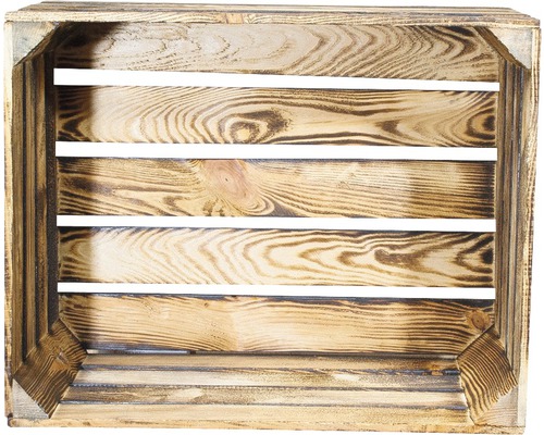 Holzkiste zur Aufbewahrung