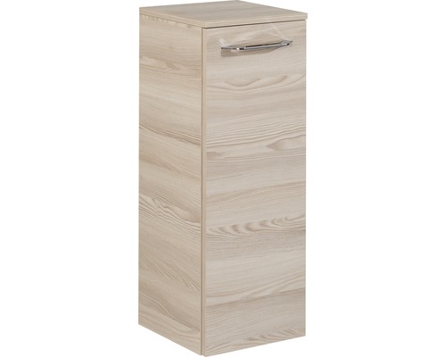 Midischrank Fackelmann B.clever 81x30,5x32 cm alaska esche Hochschrank aus Holz mit einem Griff