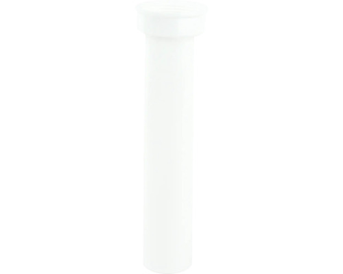 Verlängerungsrohr Alca mit Mutter 1 1/2"x40x200mm weiß Abflussrohr aus Kunststoff