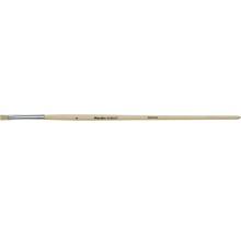Flachpinsel mit Holzgriff