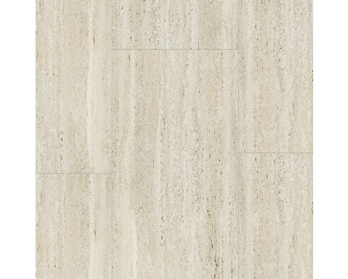 Vinyl-Fliese Gerflor Senso Natural Travertin selbstklebend 305x609x2 mm