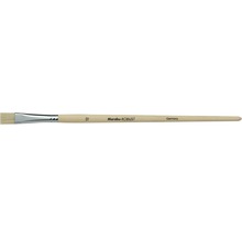 Flachpinsel mit Holzgriff