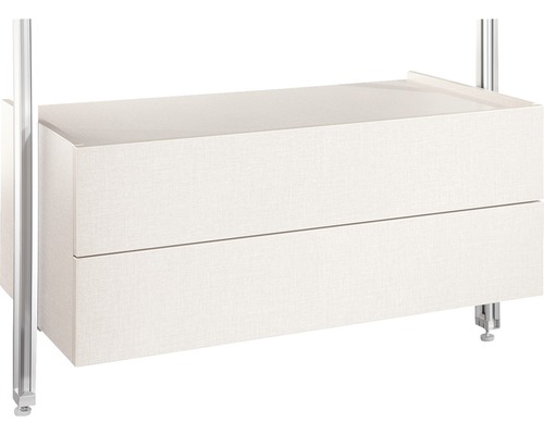 Schubladenkasten Relax Leinen 900 mm Schubladenkasten Relax Leinen 900 mm