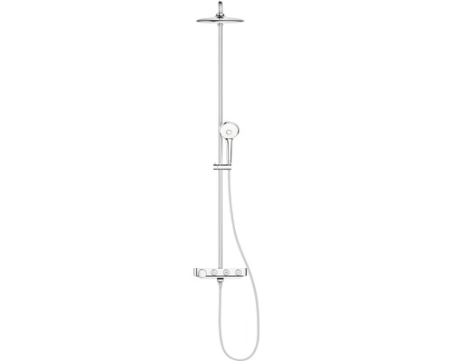 Duschsäule Grohe Euphoria SmartControl System mit Thermostat 26510000 chrom Aufputz Duschsystem mit Kopfbrause und Handbrause