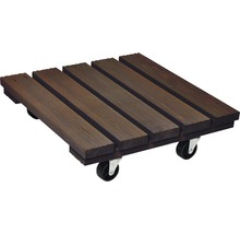Pflanzenroller WagnerSystem Kiefer 38x38 cm Tragkraft 150 kg braun