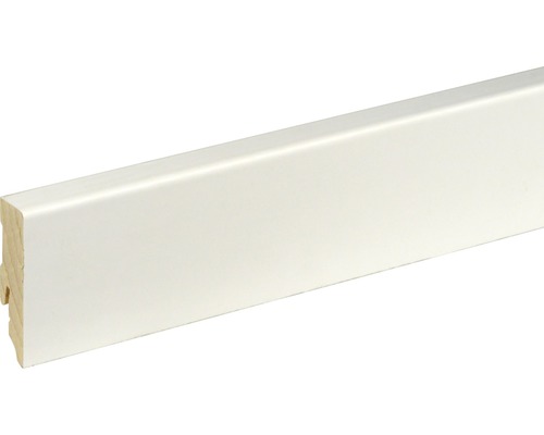 Sockelleiste SF253L weiß foliert 16x58x2500 mm Sockelleiste SF253L weiß foliert 16x58x2500 mm