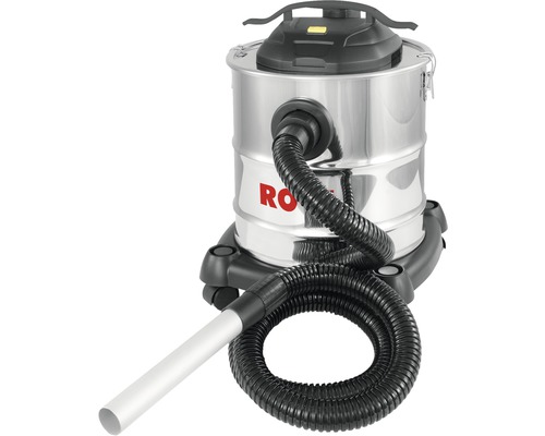 Aschesauger Rowi RAS Inox mit Motor 20 Liter 1 12 01 0022 silber schwarz