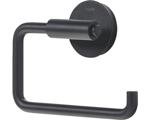 Federnder Toilettenpapierhalter – 2 Stück, Verstellbar (10,9–16 Cm), Schwarz, Verhindert Abrollen