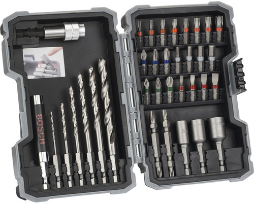 Holzbohrer- und Bit-Set Bosch 35-tlg Holzbohrer- und Bit-Set Bosch 35-tlg