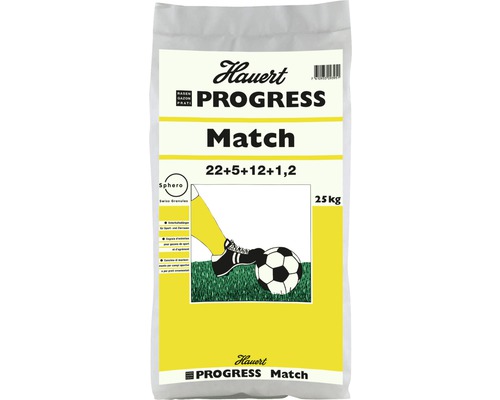 Rasendünger Hauert Progress Match 25 kg / 1.000 m² Hauert Progress Match Rasensamen, 25 kg Sack